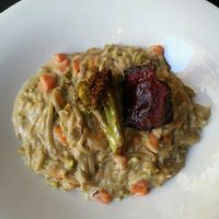 Noodles con verduras y nata vegetal  at Wu Wei in Granada