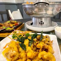 Pumpkin Butter Mushroom at New Fut Kai Vegetarian 新佛界素食 in Central Singapore