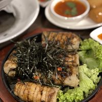 Seasonal menu - indo bbq sotong  at New Fut Kai Vegetarian 新佛界素食 in Central Singapore