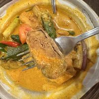 “Fish” piece  at New Fut Kai Vegetarian 新佛界素食 in Central Singapore