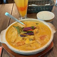 Nonya Curry Fish at New Fut Kai Vegetarian 新佛界素食 in Central Singapore