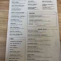 Weekday Lunch Menu at goodbeet in Ocean City