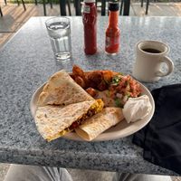 Chorizo breakfast special  at Betty's in Buffalo