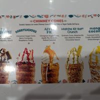 Menu V for Vegan at Eva's Original Chimneys in Mississauga