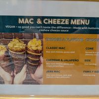 Vegan Mac and Cheese at Eva's Original Chimneys in Mississauga