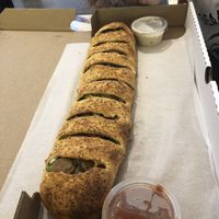custom stromboli at Kustom Pizza & Subs in Wheaton