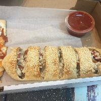 Pepperoni calzone  at Kustom Pizza & Subs in Wheaton