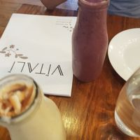 Acai smoothie at Vitali in Panama City