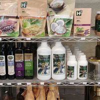 shop interior at Green Habit in Kerobokan