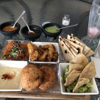 Poco de todo .  #Veganuary at Shiva Station in Monterrey