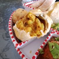 Kachoris at Shiva Station in Monterrey