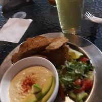 Hummus at Shiva Station in Monterrey