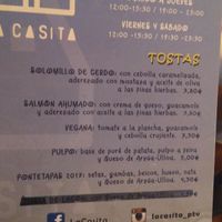 Vegan option at Barallocas in Pontevedra