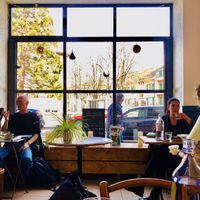   at Cafe Mutin in Geneva