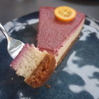 Cheesecake at Cafe Mutin in Geneva