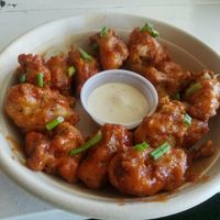 Buffalo Cali bites with vegan Ranch. at Picnic Beach in Gulf Shores