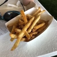 Seasoned fries at Picnic Beach in Gulf Shores