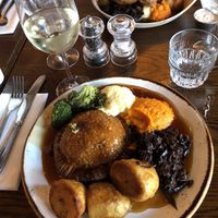 Vegan roast wellington at The Walrus in Brighton