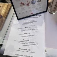 menu veganmania 2026  at Ausnahmsweise in Vienna