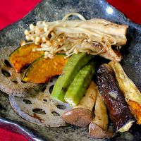 Grilled Vegetable combination!! at Matsuri in Osaka