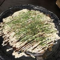 Okonomiyaki vegan  at Matsuri in Osaka