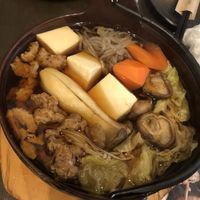 Sukiyaki, the vegan way. at Matsuri in Osaka