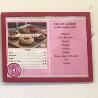 Vegan menu...ALTHOUGH, it’s only offered Friday, Saturday, and Sunday. Bummer! at Donas in Downey