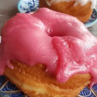 Pretty, but not super tasty. at Daddy Donut x Churros Cartel in The Hague