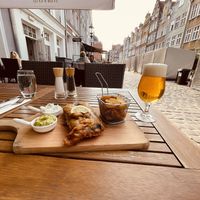 Amazing Vegan Fish & Chips! Thank you Alicja for great Polish hospitality😄coming back to go through the rest of your menu at Manna 68 in Gdansk
