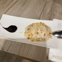 Sad looking panna cotta (very tasty though) at Manna 68 in Gdansk