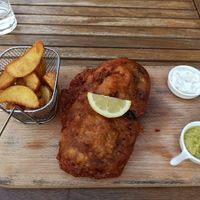 Fish & chips at Manna 68 in Gdansk