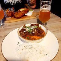 Vegan "duck" at Manna 68 in Gdansk