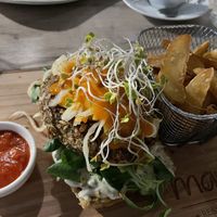 Vegan burger    at Manna 68 in Gdansk