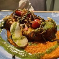 Cauliflower steak    at Manna 68 in Gdansk