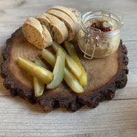 WHITE BEAN & PRUNE "LARD"  at Manna 68 in Gdansk