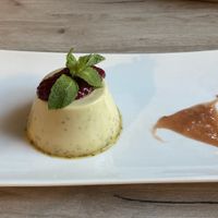 Pannacotta  at Manna 68 in Gdansk