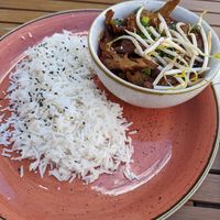 Vegan "Duck" at Manna 68 in Gdansk