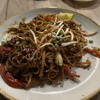 Chow mein  at Manna 68 in Gdansk