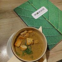 Cream of Porcini Mushrooms at Manna 68 in Gdansk