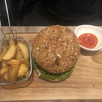 Burger   at Manna 68 in Gdansk