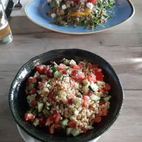 moroccan couscous salad at Manna 68 in Gdansk