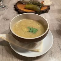 Soup  at Manna 68 in Gdansk