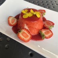 Panna cotta  at Manna 68 in Gdansk