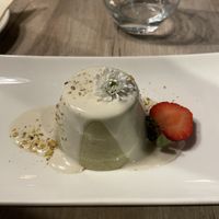 Pistachio panacotta   at Manna 68 in Gdansk