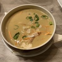 Thai banana soup  at Manna 68 in Gdansk