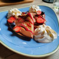 pancakes (breakfast menu) at Manna 68 in Gdansk
