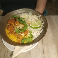 Fried cauliflower at Manna 68 in Gdansk