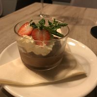 Chocolate mousse  at Manna 68 in Gdansk