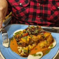 Cauliflower steak at Manna 68 in Gdansk