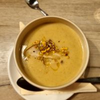 Parsnip and pear at Manna 68 in Gdansk
